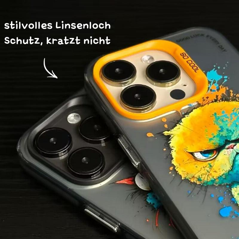 Case de graffiti iPhone16 de peinture à l'huile