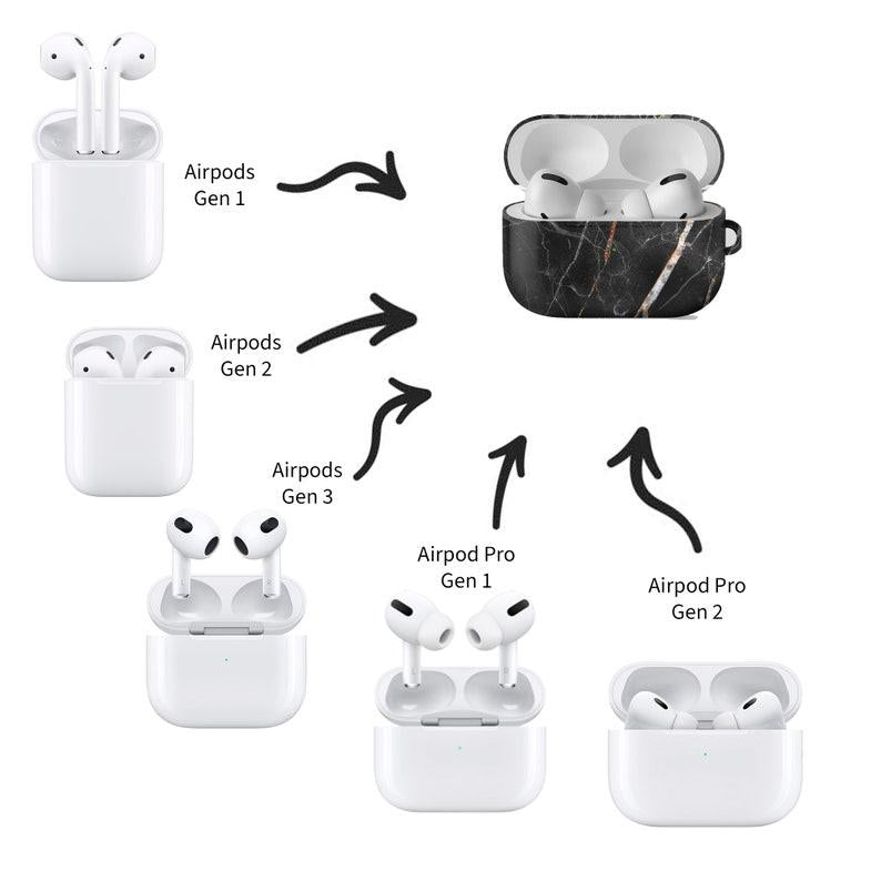 Reflektierende Airpods Fall