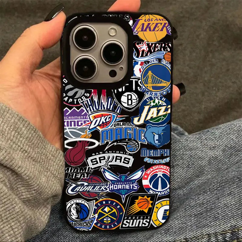 Étui de téléphone sportif givré