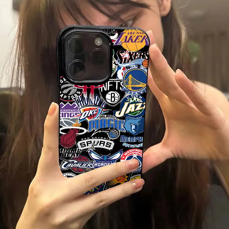 Étui de téléphone sportif givré