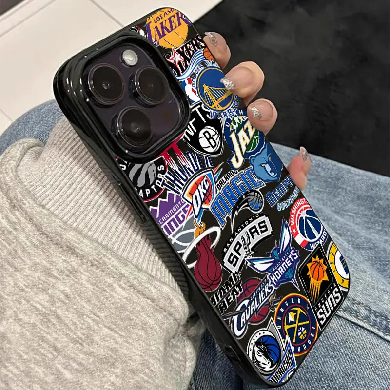 Étui de téléphone sportif givré