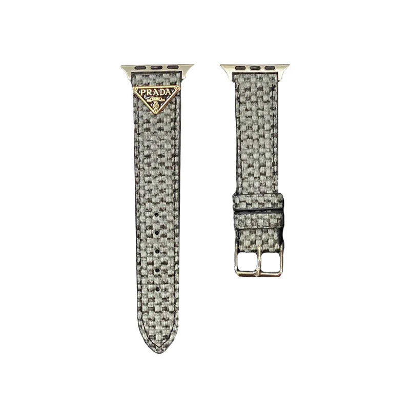 Knit Prada Apple Watch Band White-BZK240509