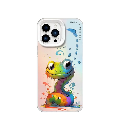 Oil Painting Graffiti iPhone16 Case