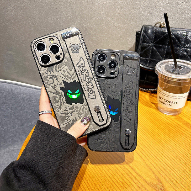 [MagSafe]Laser Pokémon Wristband iPhone Case