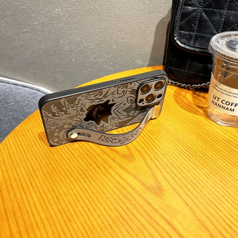 [MagSafe]Laser Pokémon Wristband iPhone Case