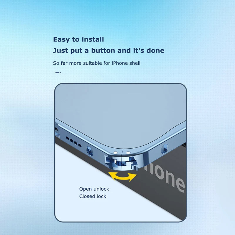 High-end Metal Magnetic Cover