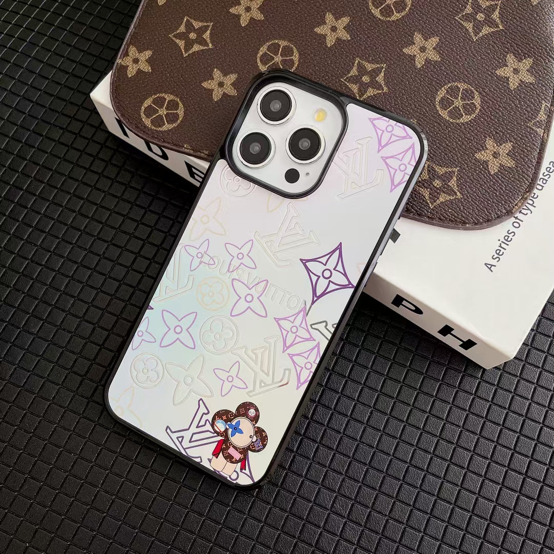 Classic Mono Full Cover iPhone Case