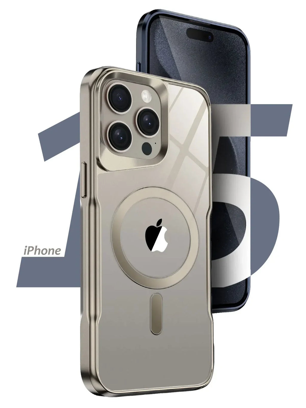 Luxury Plating Magnetic Cover