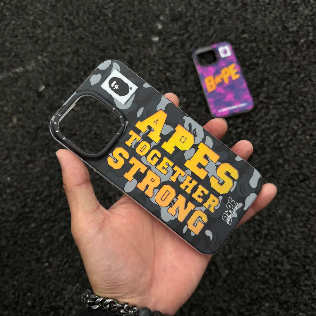 🔥 APES TOGETHER STRONG – LIMITED EDITION BAPE PHONE CASES 🔥