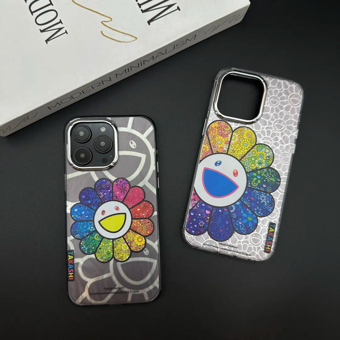 🌸Sunflower iPhone Case（Feather pattern）