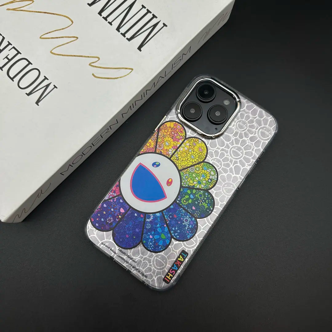 🌸Sunflower iPhone Case（Feather pattern）