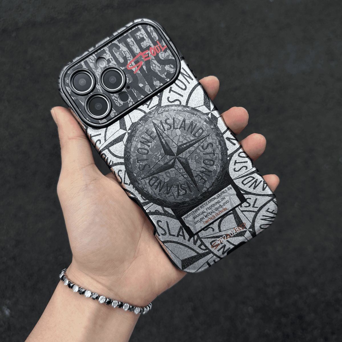 Étui iPhone givré