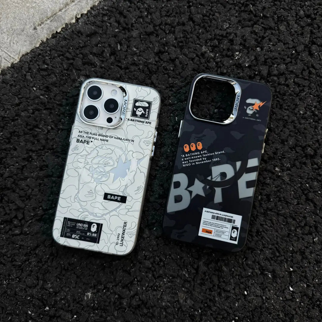 🔥 Limited Edition BAPE Phone Case – Laser Craze 🔥